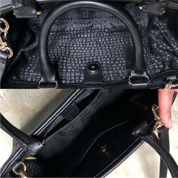 Kate Spade Black Satchel Bag - Picture 7 of 8